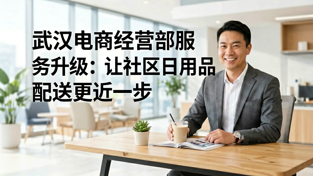 武汉电商经营部服务升级:让社区日用品配送更近一步