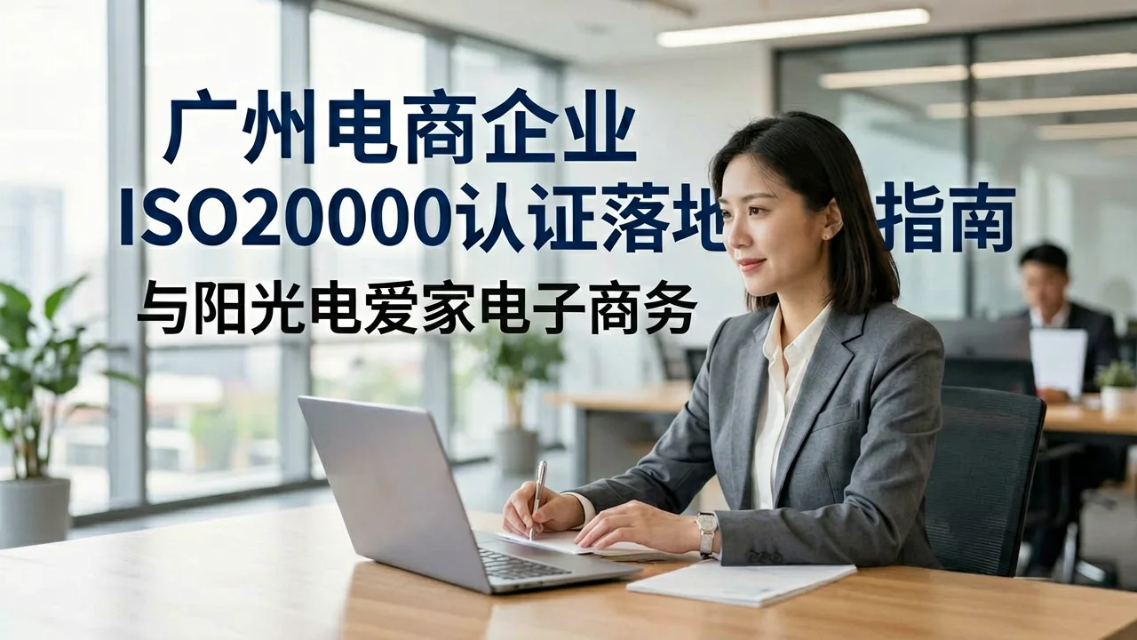 广州电商企业ISO20000认证落地执行指南